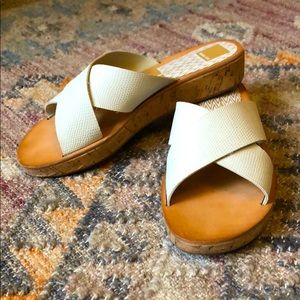 Dolce Vita Platform Slide Sandals